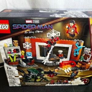 LEGO Marvel Spider-Man Set with Red and Black Pieces